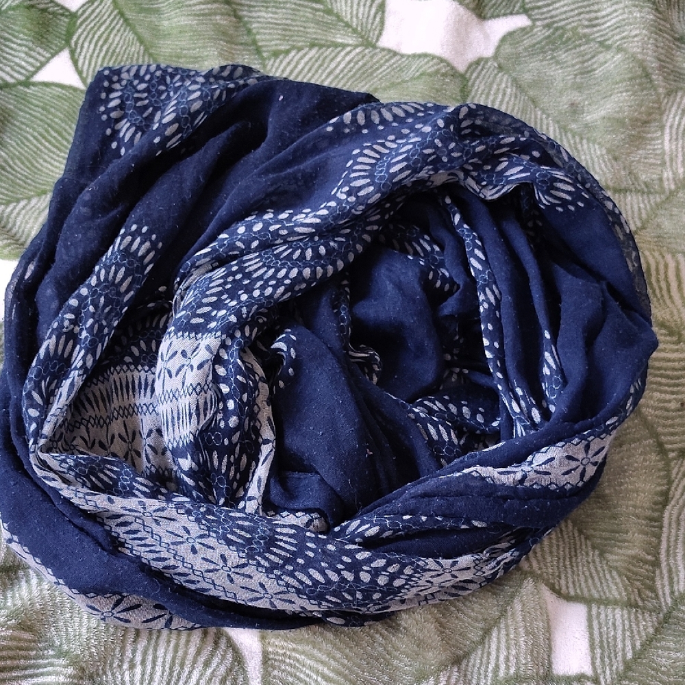 Warm, Sheer Infinity Scarf